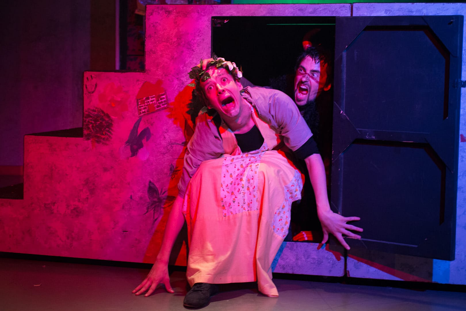 THE OUTLIERS: CAMPFIRE STORIES OF THE FUTURE September 16 - 18, 2017 World Peace Theatre, Kawasaki  Featuring Andrew Woolner, Sasha Aronson, Erik Røger,, and Anisa Dar. Devised by Andrew Woolner, Sasha Aronson, Erik Røger,, and Lindsey Kuhn  Production design by Lindsey Kuhn Sound Design & Music by Chloe Kwok Sound operator and live guitar by Chris Autry  Lights designed by Jeremy Plant Lights operated by Manami Nishida  Stage Crew Paula Tabarez Jiri Terpstra