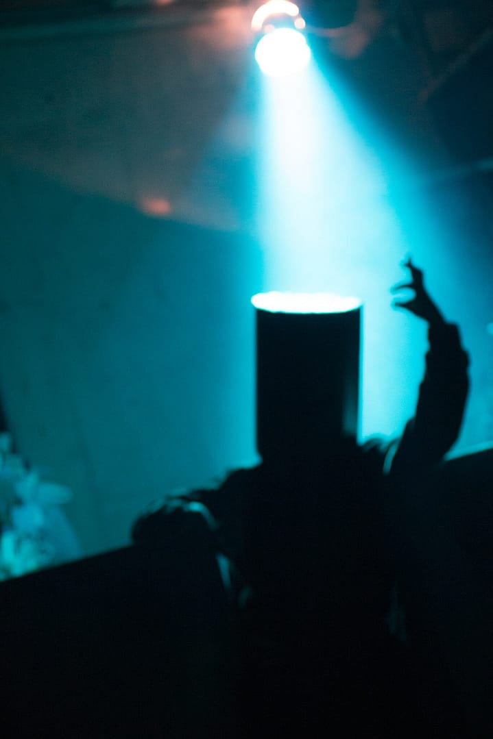 THE OUTLIERS: CAMPFIRE STORIES OF THE FUTURE September 16 - 18, 2017 World Peace Theatre, Kawasaki  Featuring Andrew Woolner, Sasha Aronson, Erik Røger,, and Anisa Dar. Devised by Andrew Woolner, Sasha Aronson, Erik Røger,, and Lindsey Kuhn  Production design by Lindsey Kuhn Sound Design & Music by Chloe Kwok Sound operator and live guitar by Chris Autry  Lights designed by Jeremy Plant Lights operated by Manami Nishida  Stage Crew Paula Tabarez Jiri Terpstra